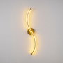 Opviq Yılan - 13280 Lámpara de pared Dorada